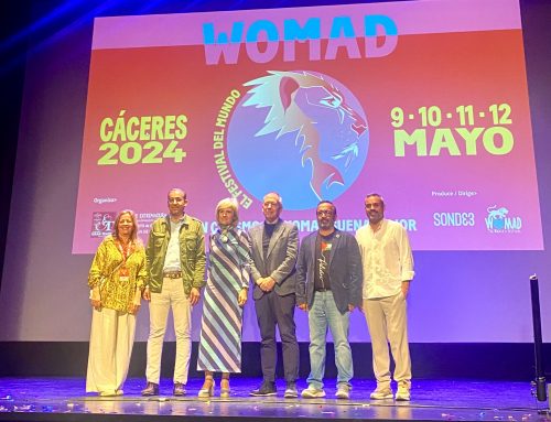 Inauguración del festival WOMAD en Cáceres